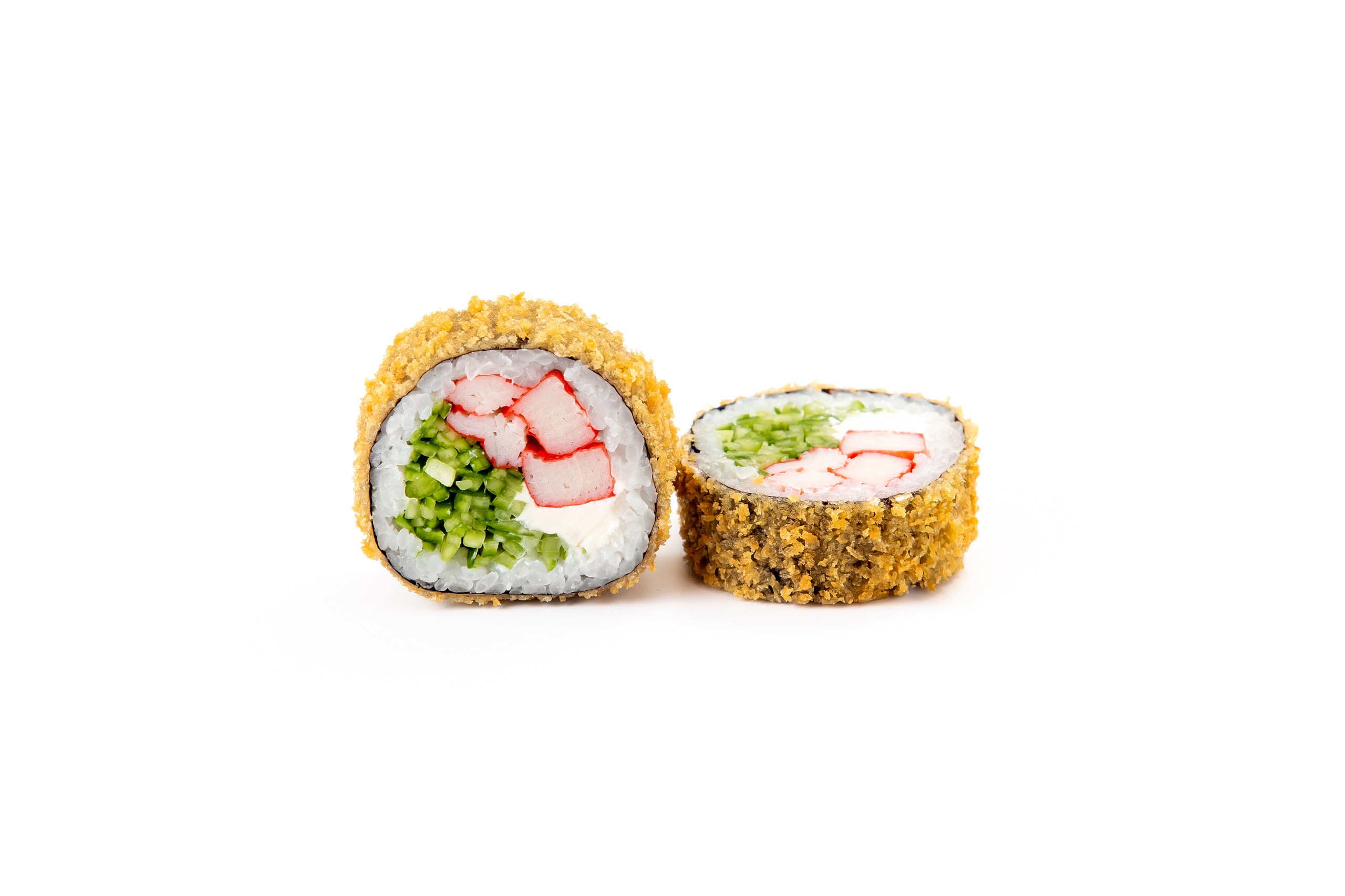 Hot surimi maki